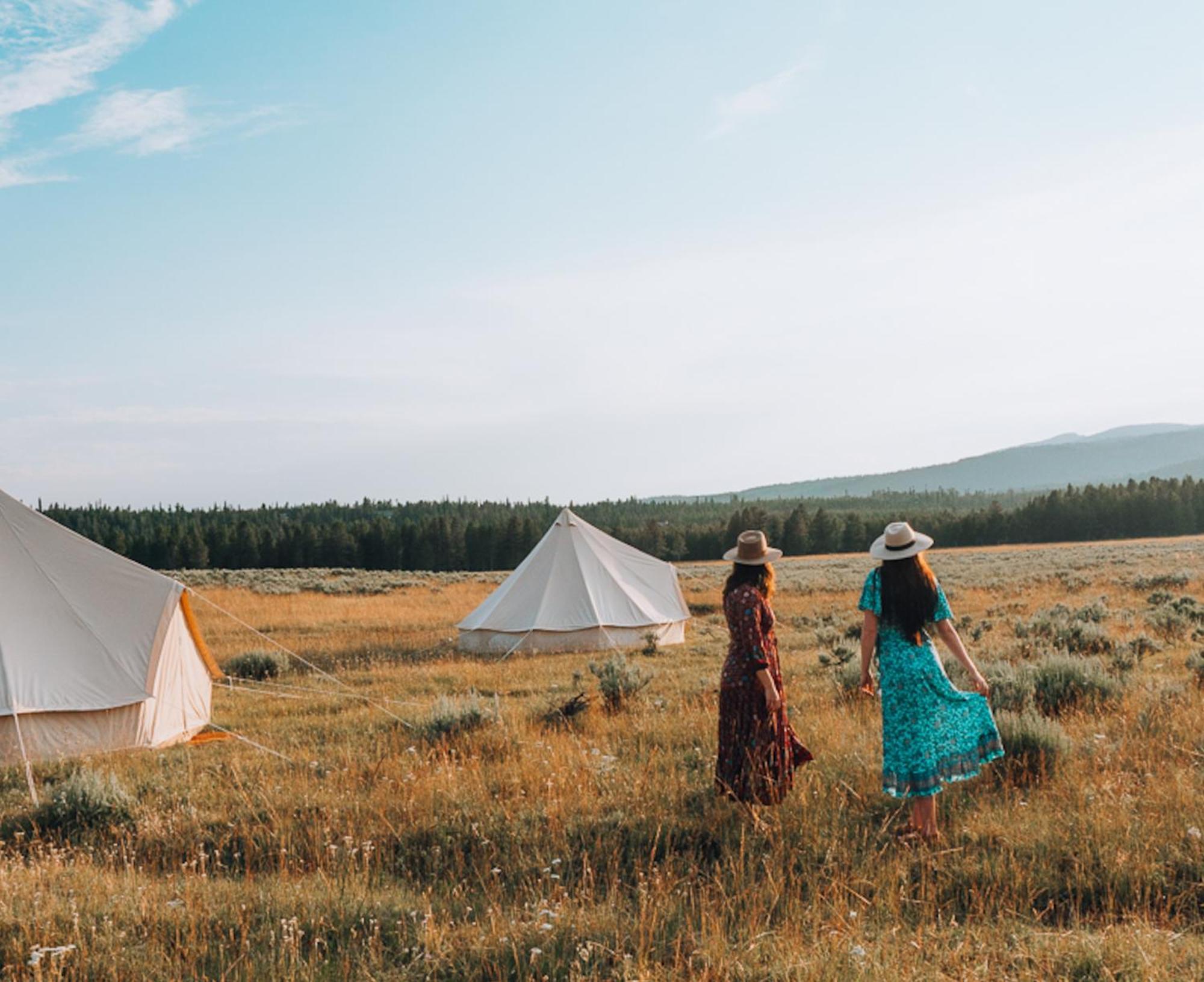 Wander Camp Yellowstone 아일랜드 파크 외부 사진